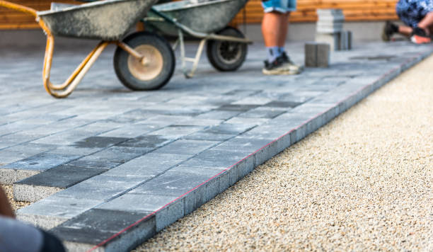 Permeable Paver Driveway in Malta, IL